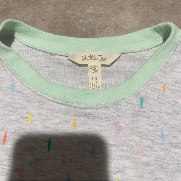 Girls Matilda Jane Dream Chasers Wish On a‎ Star Sweatshirt Size 10 - Picture 2 of 2